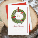 Search for cardinal photo christmas cards Botanical