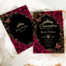 Search for burgundy quince invitations Floral