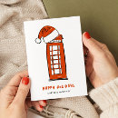 Search for telephone christmas cards Red