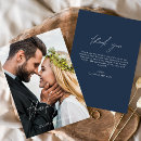 Search for navy blue thank you cards Thanks