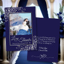Search for navy silver thank you cards Love and thanks