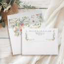 Search for wildflower envelopes Boho chic