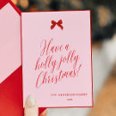 Search for have a holly jolly christmas cards Typography