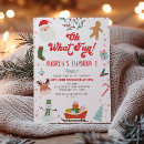 Search for santa claus birthday invitations Reindeer