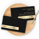 Search for luxury black and gold business cards Consultant