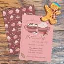 Search for cookies cocoa hot chocolate invitations Pink
