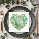Search for 55th anniversary napkins Green
