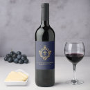 Search for navy blue wine labels Elegant