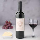 Search for pink wine labels Rose gold