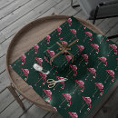 Search for pink flamingo christmas wrapping paper Coastal