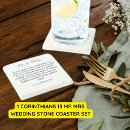 Search for happy couple coasters Mr and mrs