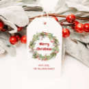 Search for monogram gift tags Watercolor