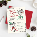 Search for friendsmas invitations Hand drawn