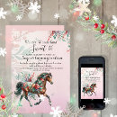 Search for for a horse lover invitations Cute
