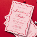 Search for eclectic wedding invitations For her