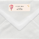 Search for hot air balloon return address labels Stars