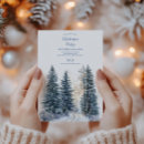 Search for winter wonderland seasonal invitations Mountain