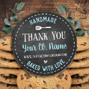 Search for thank you baking stickers Homemade