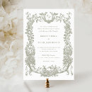 Search for toile wedding invitations Baroque