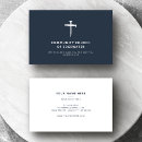 Search for minister business cards Christian