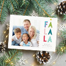 Search for fa la la la la christmas cards Colourful