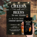 Search for beer 60th birthday invitations Rustic