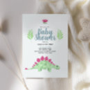 Search for dinosaur baby boy shower invitations Cute