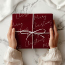 Search for plain red wrapping paper Merry christmas