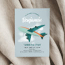 Search for aeroplane birthday invitations Modern