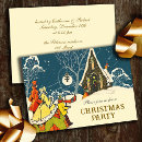 Search for victorian christmas invitations Snow