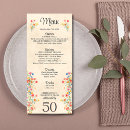 Search for fifty menus Fiftieth