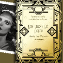 Search for sophisticated christmas invitations Gold
