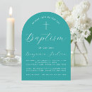 Search for teal christening invitations Baptism