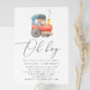Search for animal train baby shower invitations Watercolor