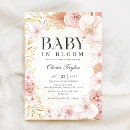 Search for in bloom baby baby shower invitations Blush pink