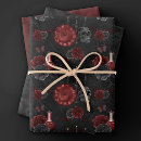 Search for astrology wrapping paper Gothic