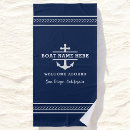 Search for boat towels Welcome aboard
