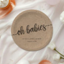 Search for twin baby shower plates Simple