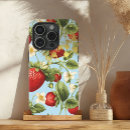 Search for red strawberry fruit iphone cases Cute