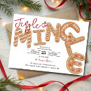 Search for letter christmas invitations Watercolor