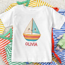 Search for sailboat baby shirts Colourful