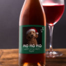 Search for happy holiday wine labels Dog