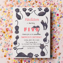 Search for black cat birthday invitations Kids