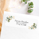 Search for natural return address labels Elegant