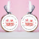 Search for elegant valentine stickers Watercolor