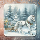 Search for winter snow scene stickers Watercolor illustration
