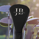 Search for monogrammed golf head covers Elegant