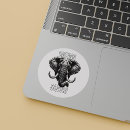 Search for elephant lovers stickers Africa
