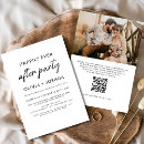 Search for happily ever after wedding reception invitations Minimalist