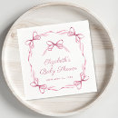 Search for baby girl shower napkins Watercolor